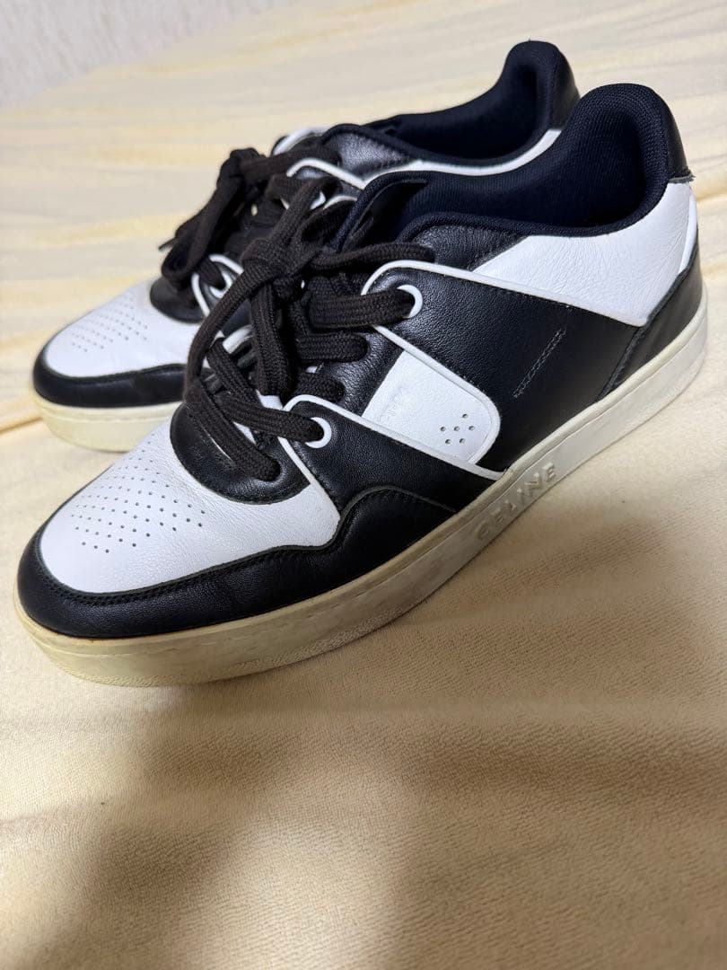中古　CELINE CT-04 レースアップ ロースニーカー　39 中古・古着通販】CELINE (セリーヌ) CT-04 レースアップ ロー
