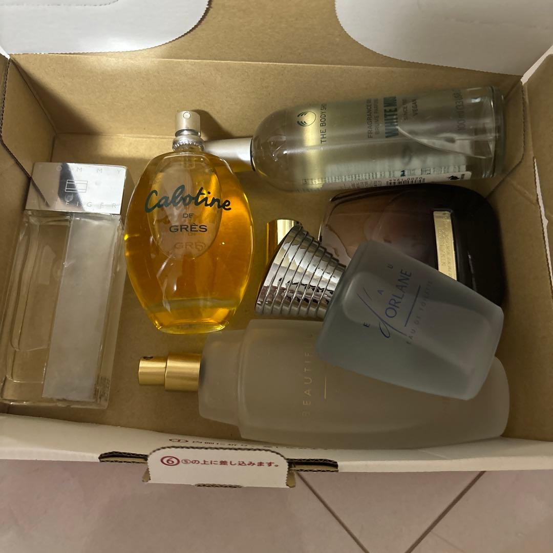 香水まとめ売り　5点セット 香水 まとめ売り ヘアミスト 5点セット シャネル アナスイ ジミー