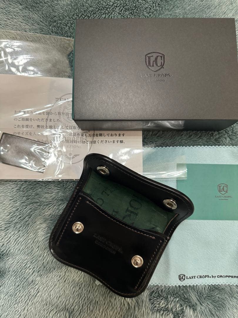 美品 LASTCROPS LC TONGUE ラストクロップス　タング ブラック