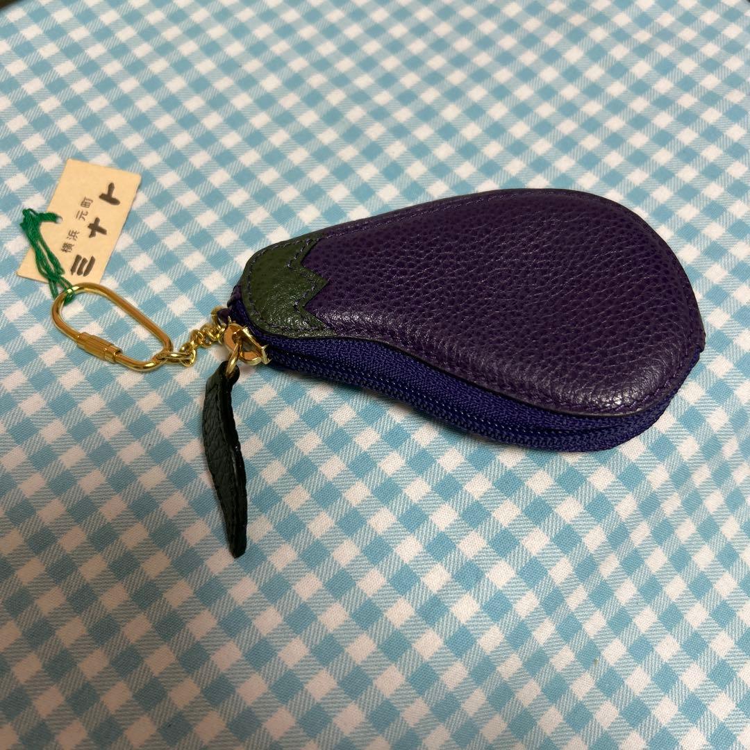 なす 茄子 ナス なすび 小銭入れ コインケース - メルカリ