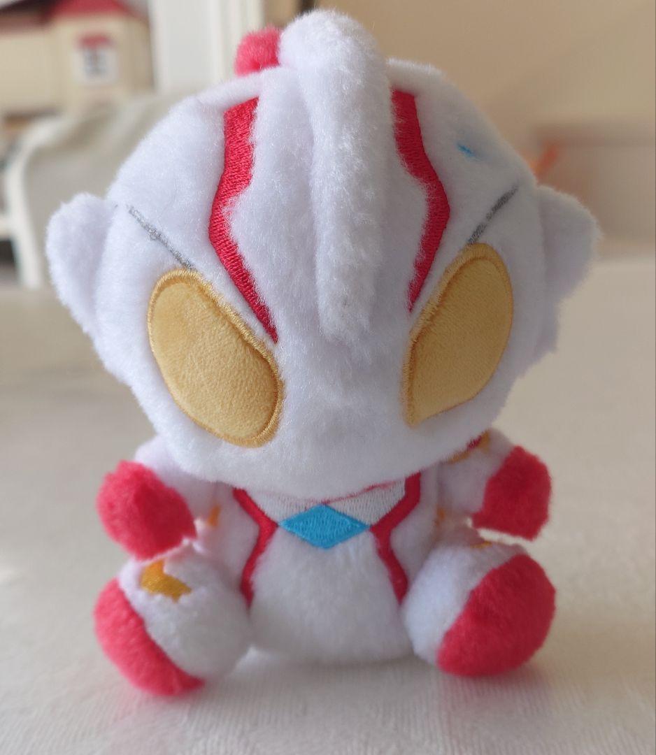 ウルトラマンメビウス　ふわふわ　モコモコ　ぬいぐるみ　レア　ヒカリ ふわふわお座りぬいぐるみ】 大人気!!“M78ウルトラマンふわふわお座り