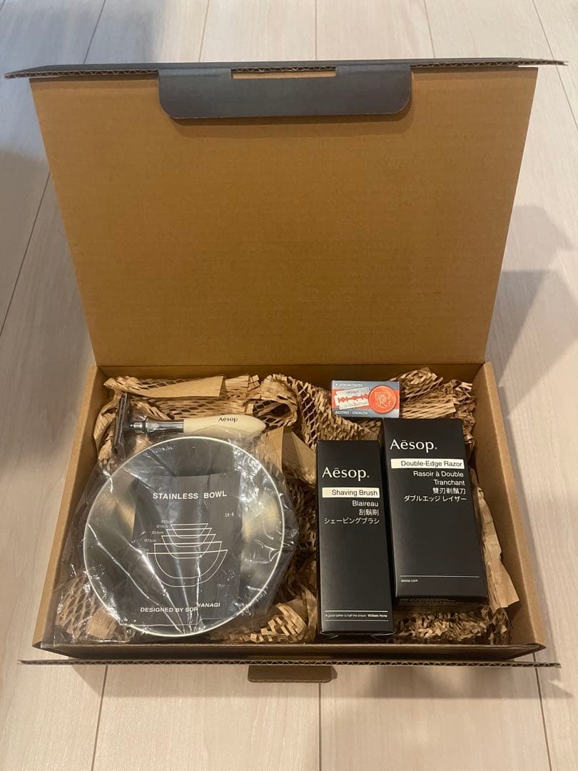 msz　Aesop シェービングフルセット