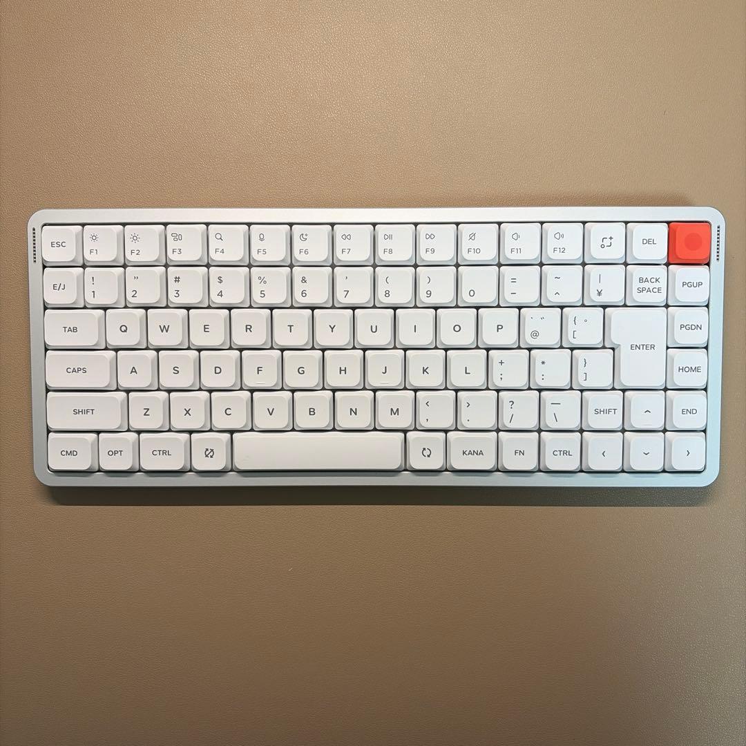 Nuphy air75 v3 JIS配列 Blash Nano軸　ホワイト