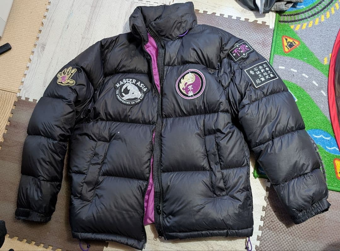 東方不敗マスターアジア ダウンジャケット STRICT-G 機動武闘伝Gガンダム STRICT-G『機動武闘伝Gガンダム』nishikawaアップサイクルダウン