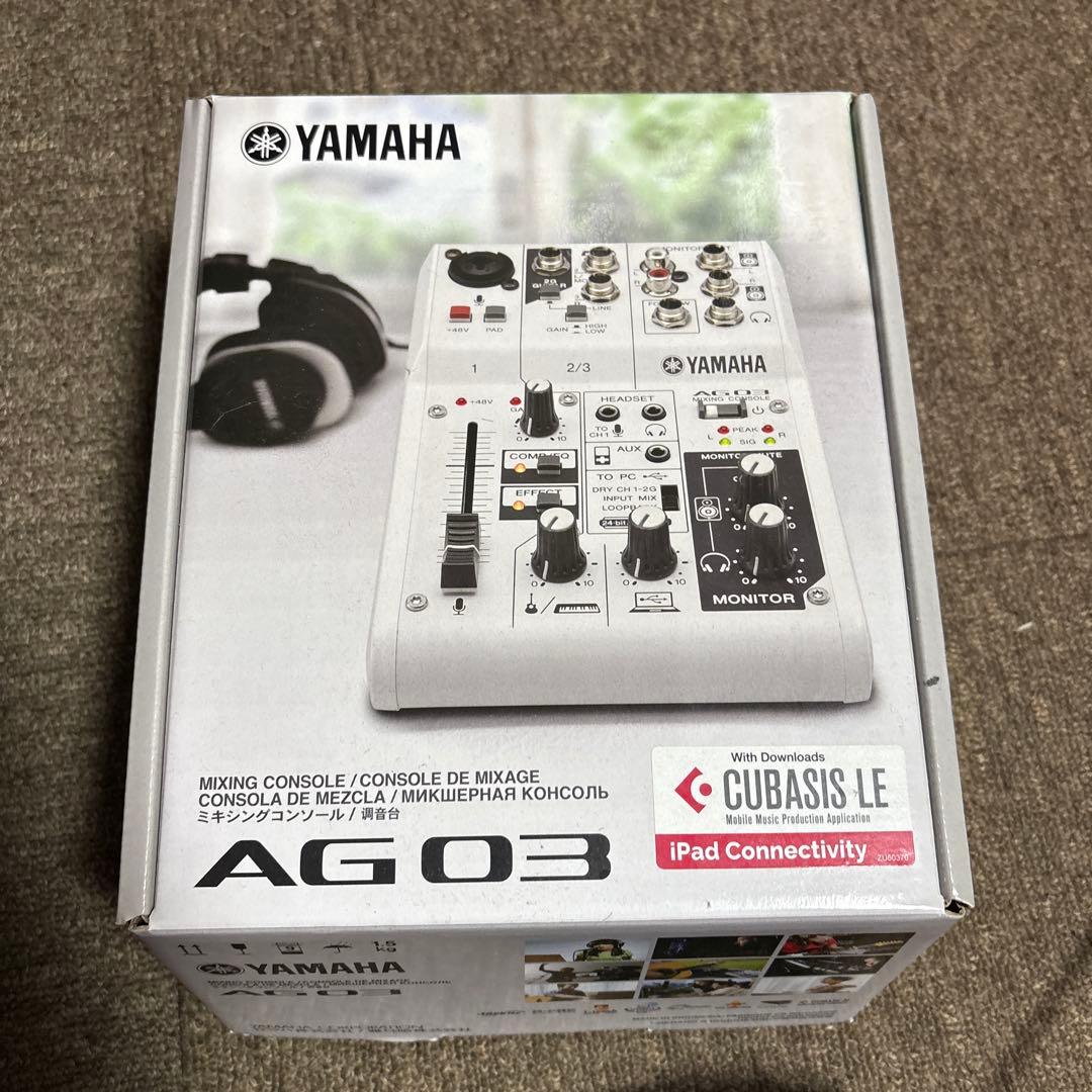 YAMAHA AG03 ミキシングコンソール