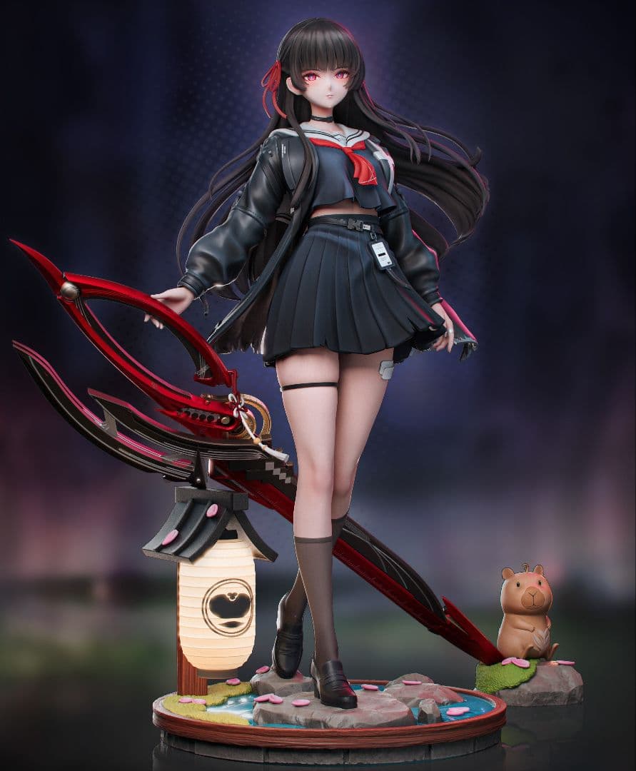 チサ　鳴潮　美女　美少女　ガレキ　ガレージキット　未塗装未組立　1/7