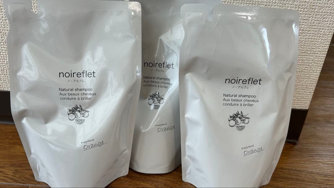 ノ・アルフレ　オレンジ　ナチュラルシャンプー 290ml 詰め替え３パック