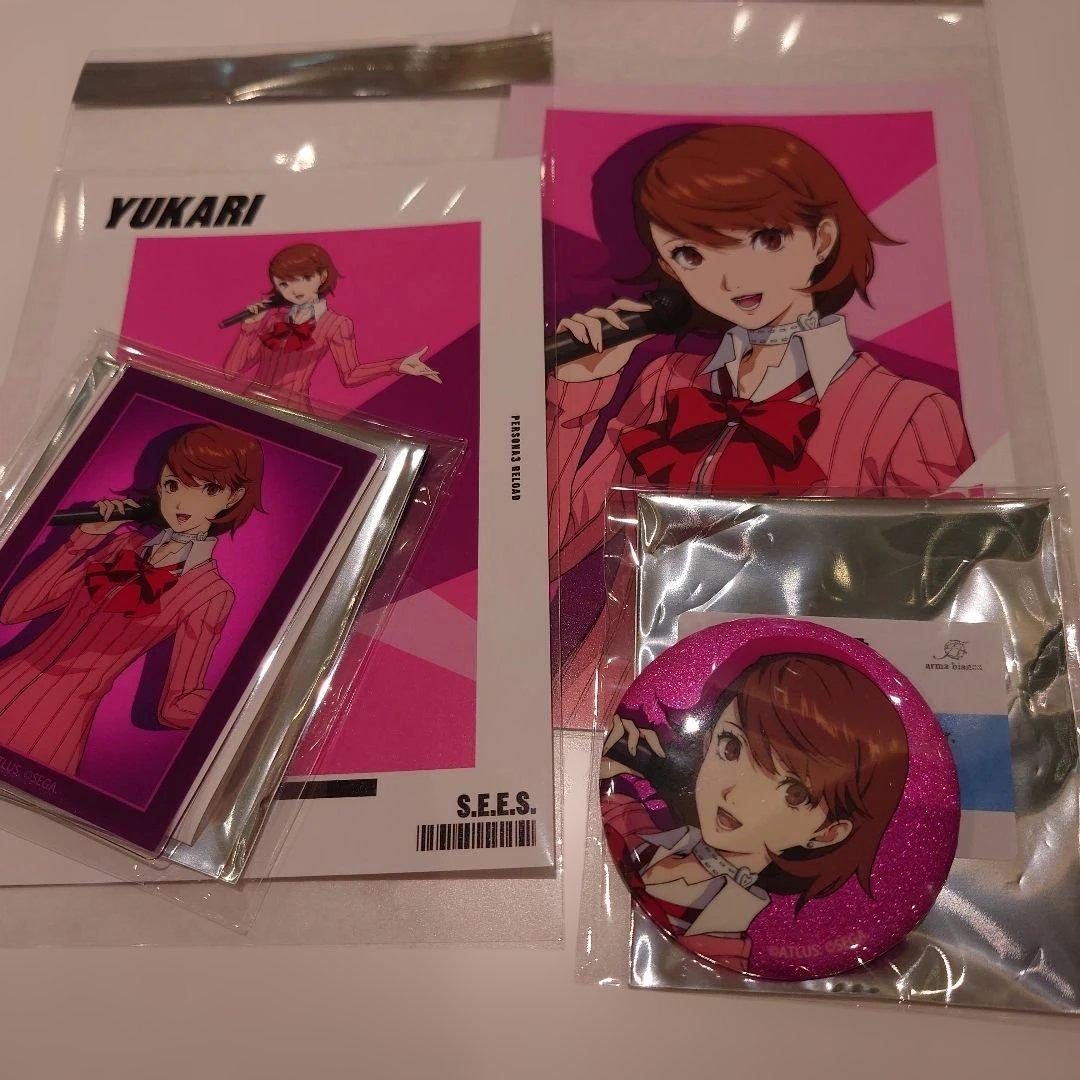 ペルソナ3 PR3R ラウンドワン ラウワン ゆかり アクリルカード - メルカリ