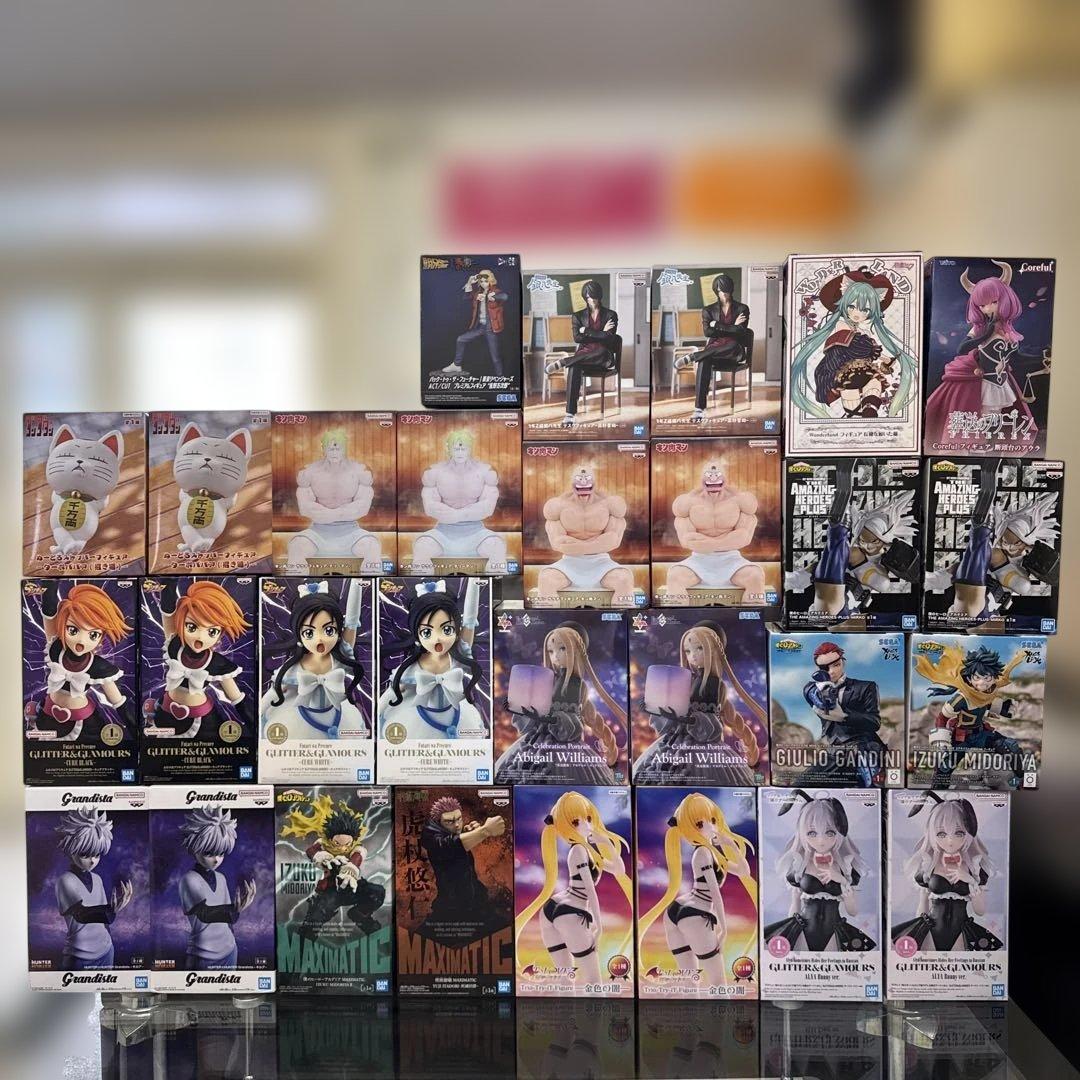 最新プライズフィギュアまとめ売り29個　キルア　ヒロアカ　初音ミク　アーリャ