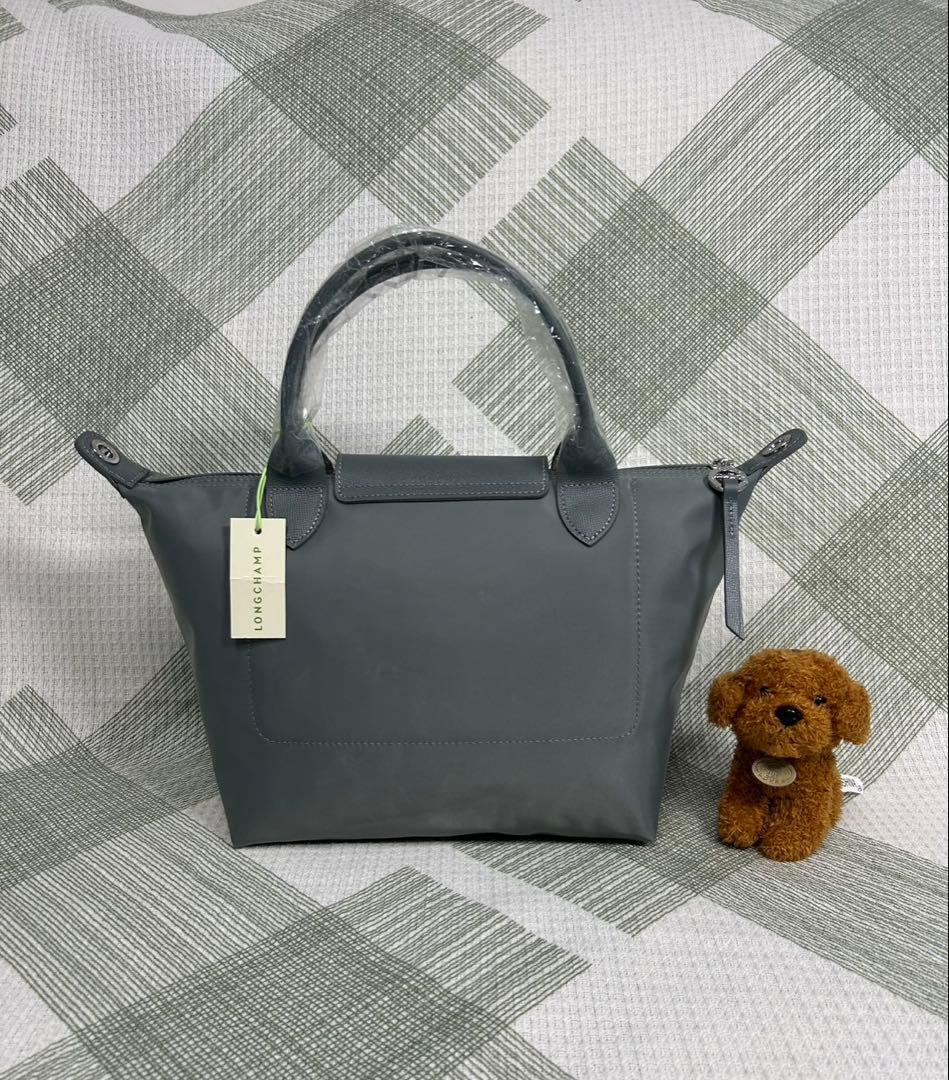 《LONGCHAMP》プリアージュ トップハンドバッグ　S/ダークグレー