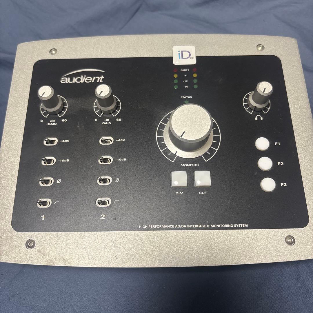 Audient iD22 オーディオインターフェース 動作良好 箱なし