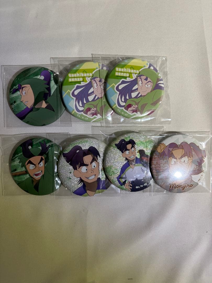 立花仙蔵 潮江文次郎 缶バッジ - メルカリ