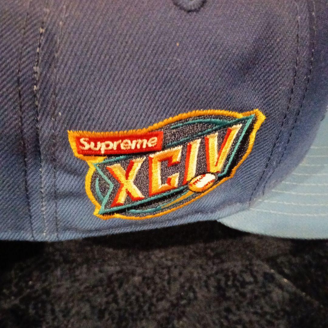 Supreme 59FIFTY キャップ 7 5/8 ニューエラ ブルー