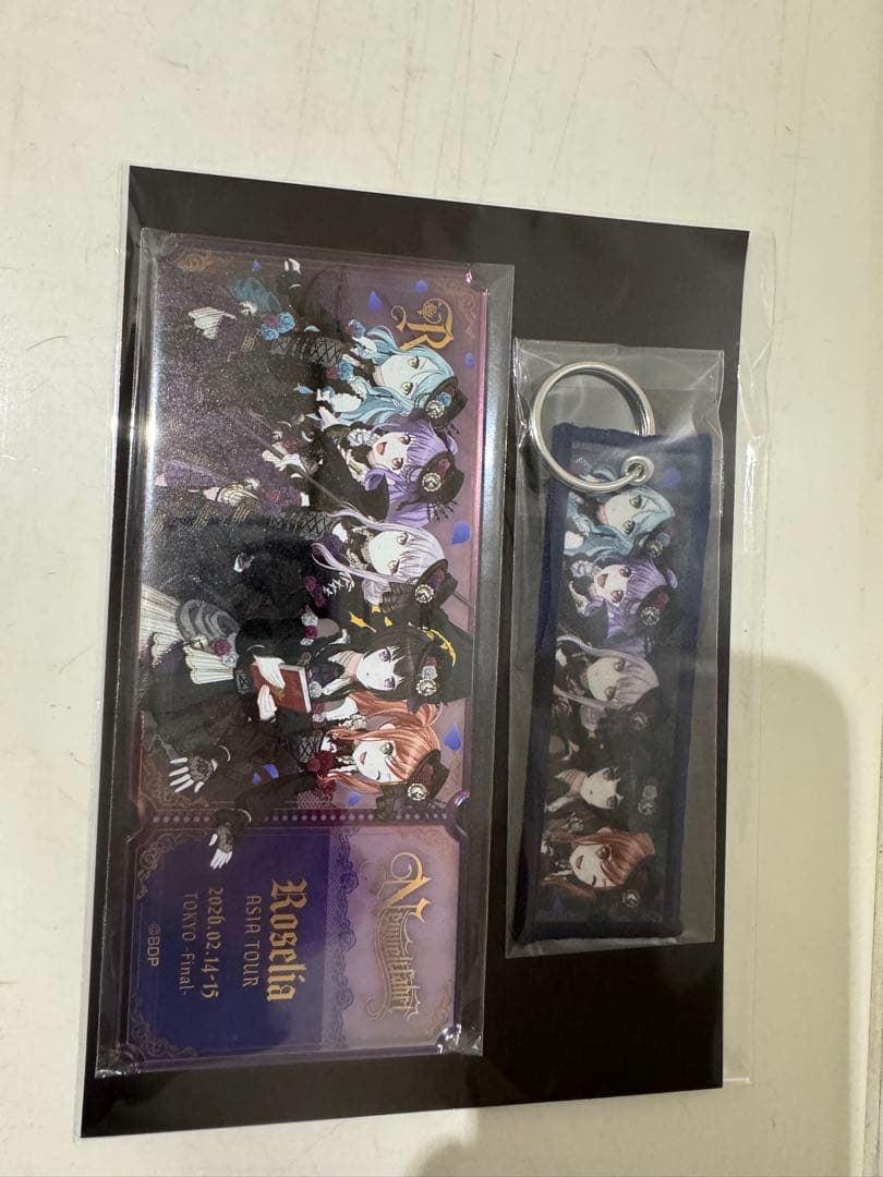 Roselia Neuweltfahrt トラベルモチーフセット　Roselia ꒰🌹ライブグッズ情報🌹꒱.*˚ いよいよ本日から始まる Roselia ASIA