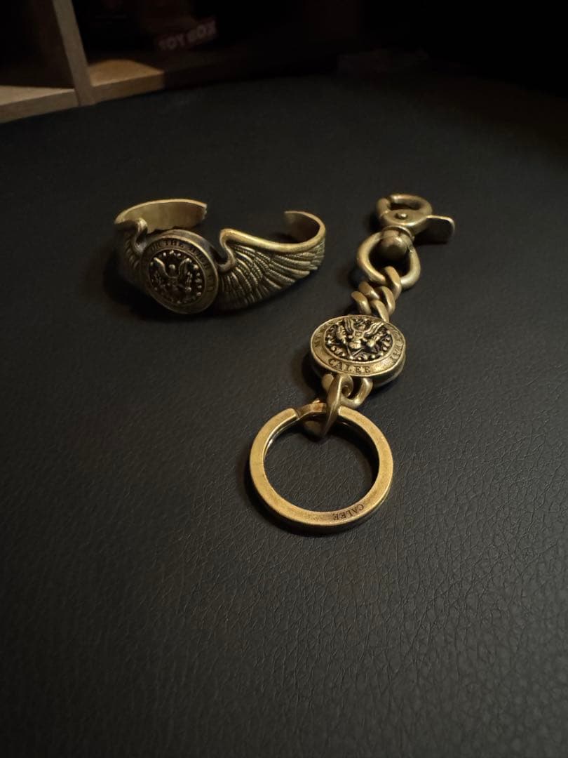 CALEE キーチェーン、バングルセット