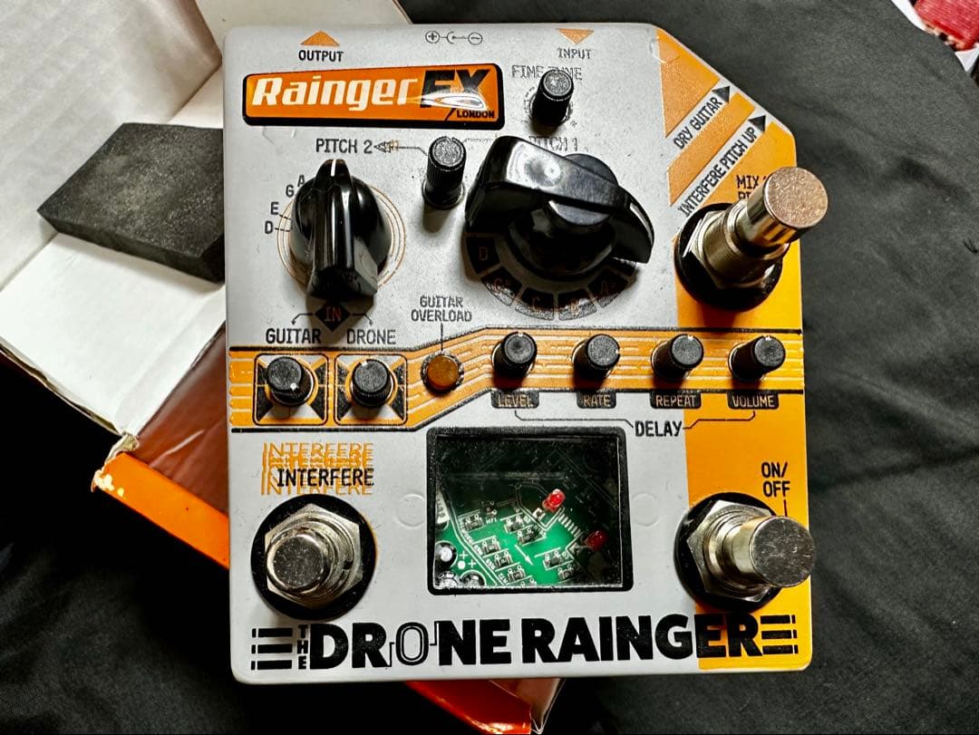 Rainger FX Drone Ranger ギターエフェクター Rainger FX Drone Ranger – Motor City Guitar