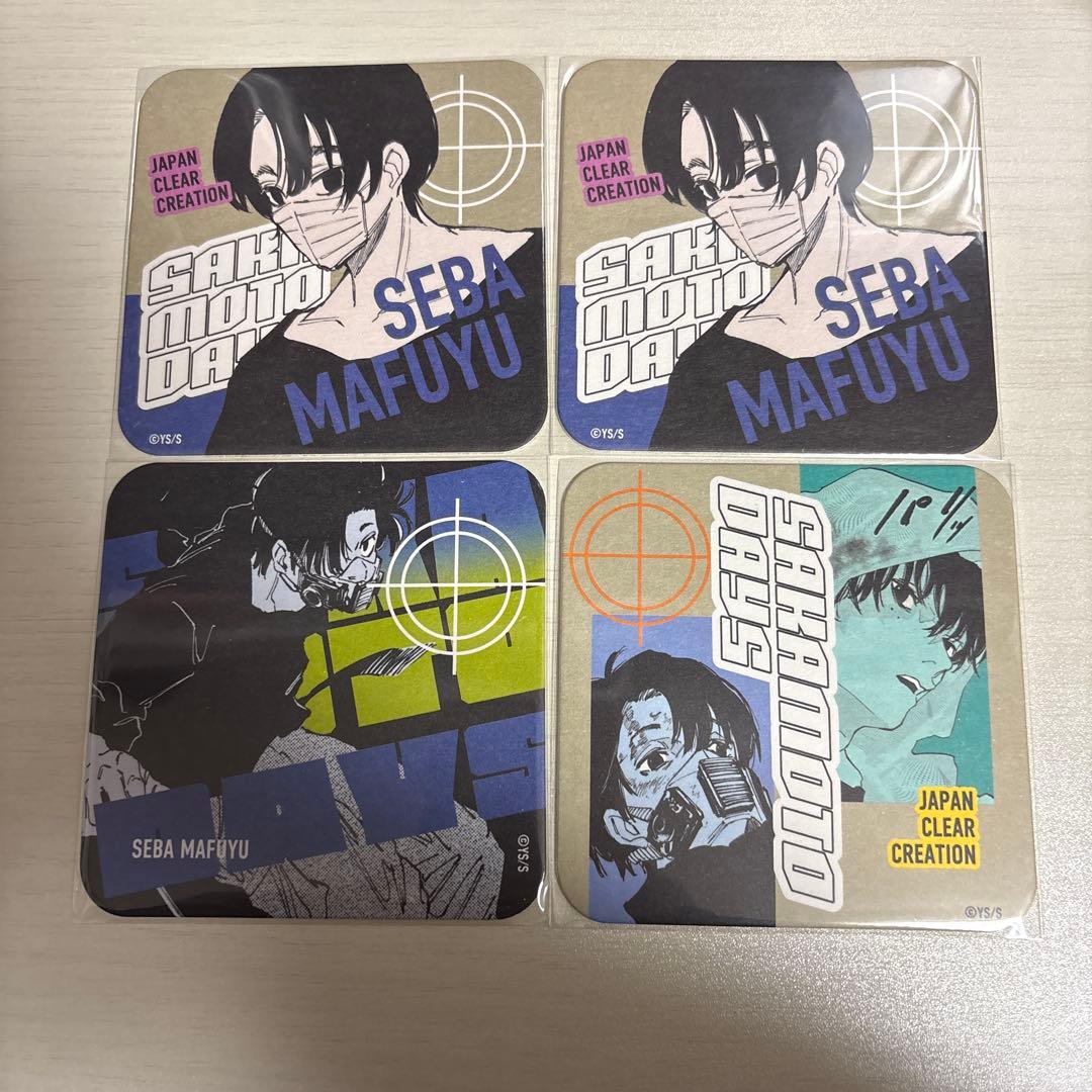 SAKAMOTO DAYS アートコースター 勢羽真冬 勢羽夏生 まとめ売り - メルカリ