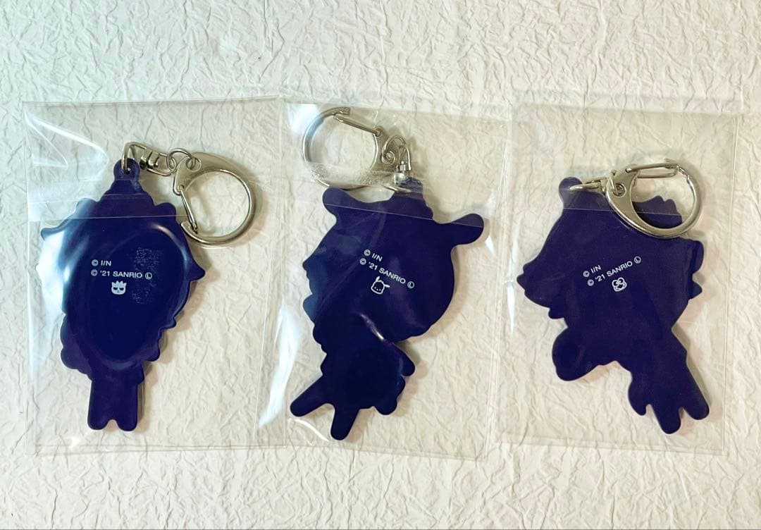 にじさんじ×サンリオ ラバーストラップ 剣持刀也/三枝明那/伏見ガク