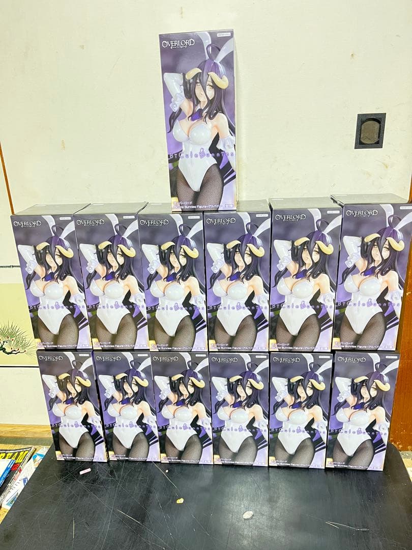 オーバーロード バニー アルベド BiCute Bunnies フィギュア13個