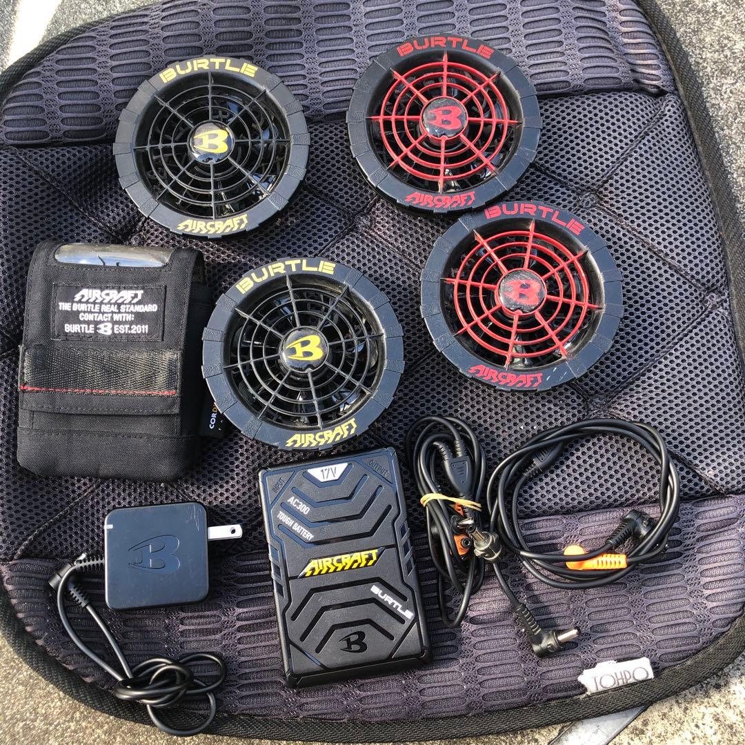 BURTLE AC-100 空調服用ファンセット