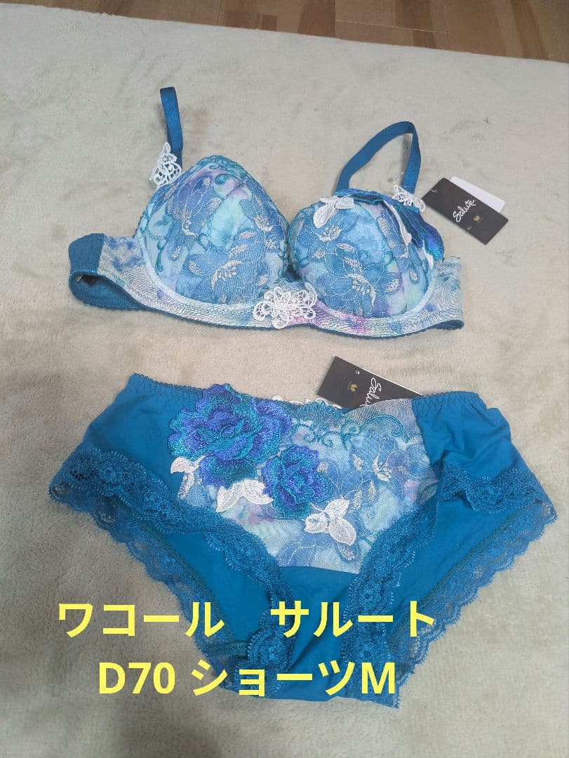 Salute ブラジャー D70 ショーツ M セット