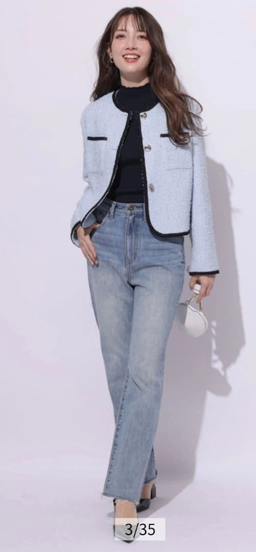 週末☆Apuweiser-riche　ヘルシーデニム　S