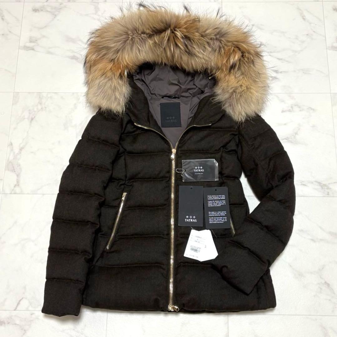 美品✨TATRAS スペランツァ 別注 01 ダウンジャケット ファー付き