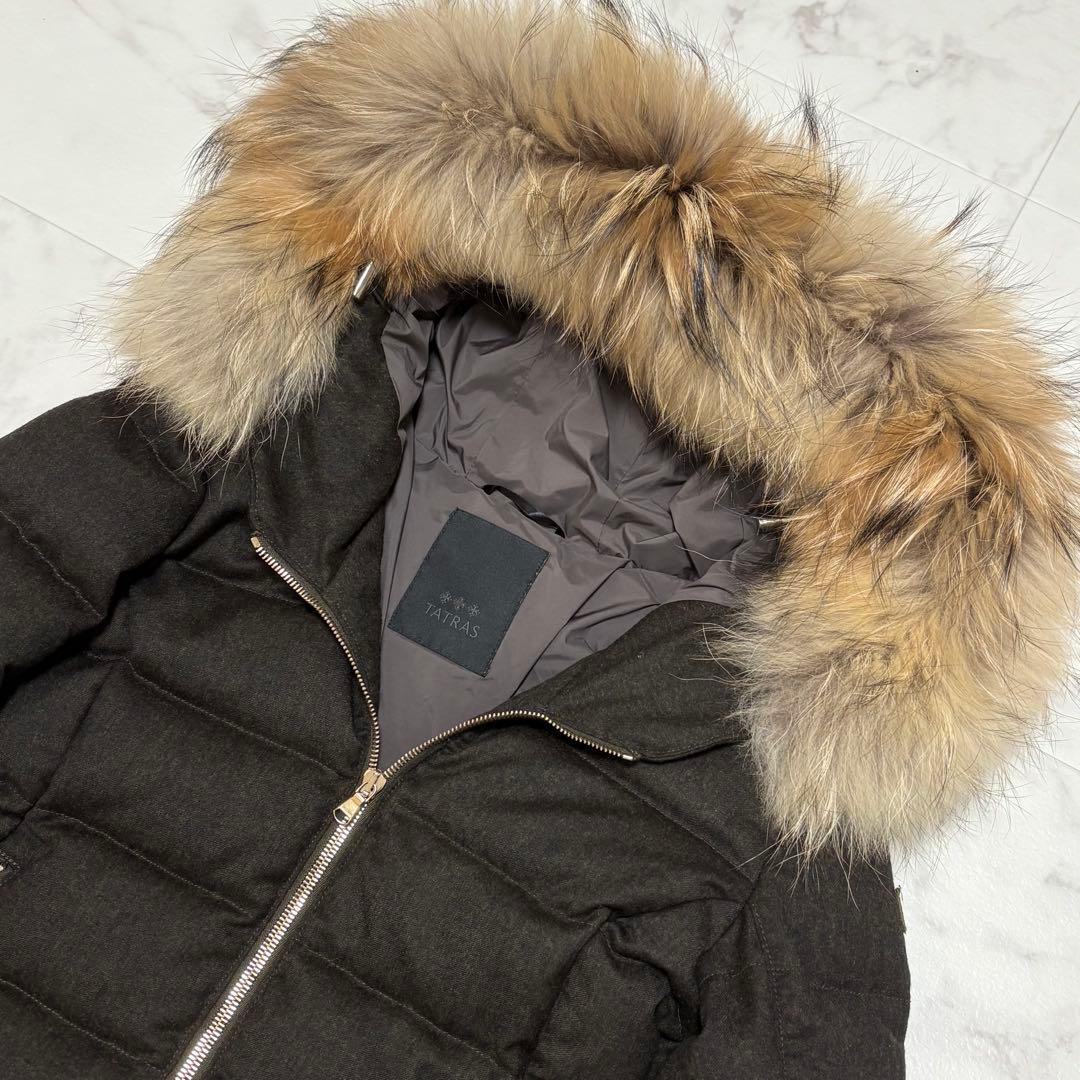 美品✨TATRAS スペランツァ 別注 01 ダウンジャケット ファー付き