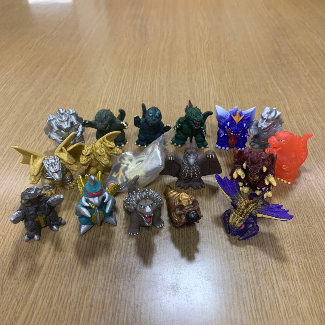 ゴジラ指人形セット