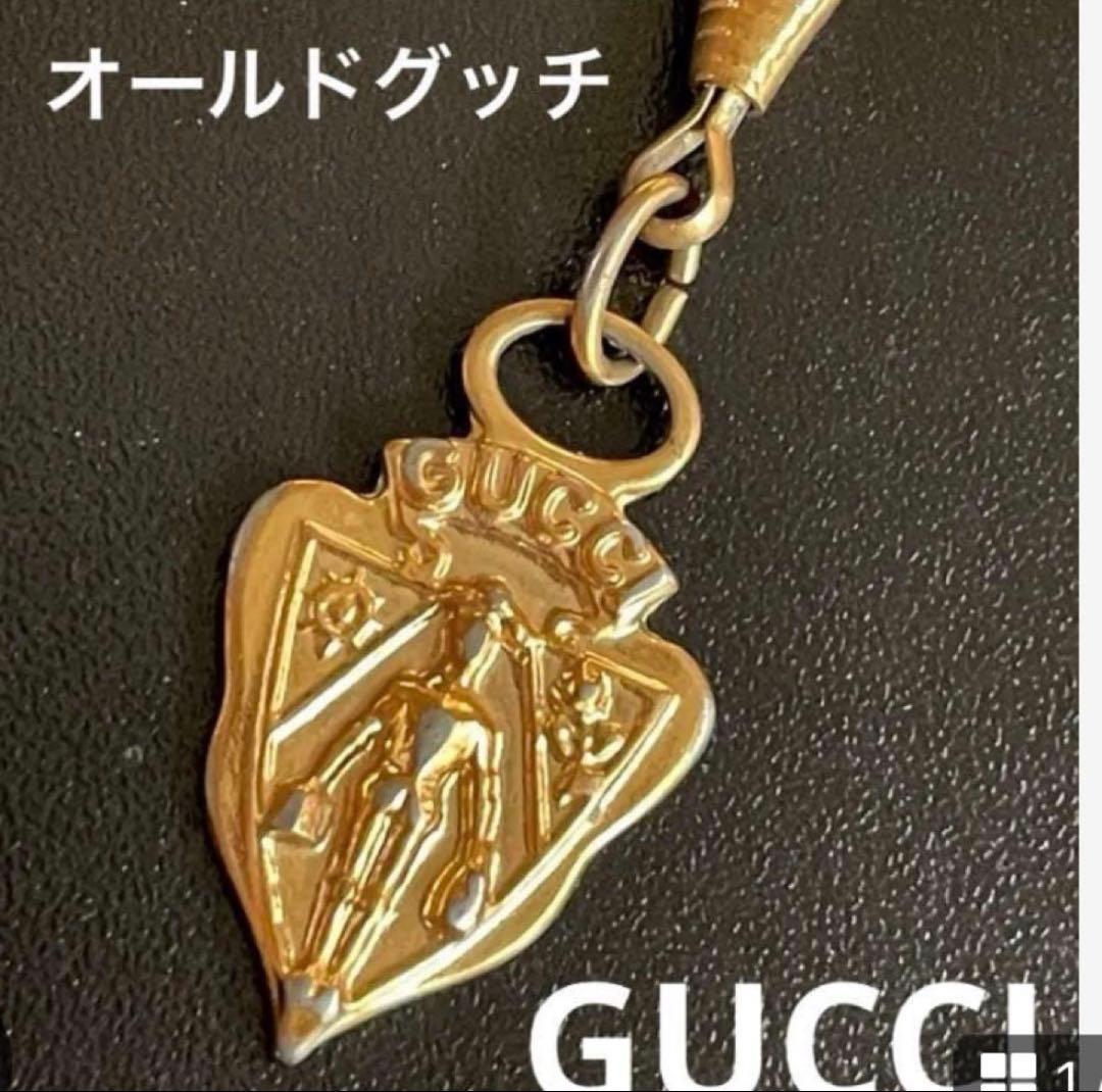 オールドグッチ クレストチャーム ネックレス OLDGUCCI - メルカリ