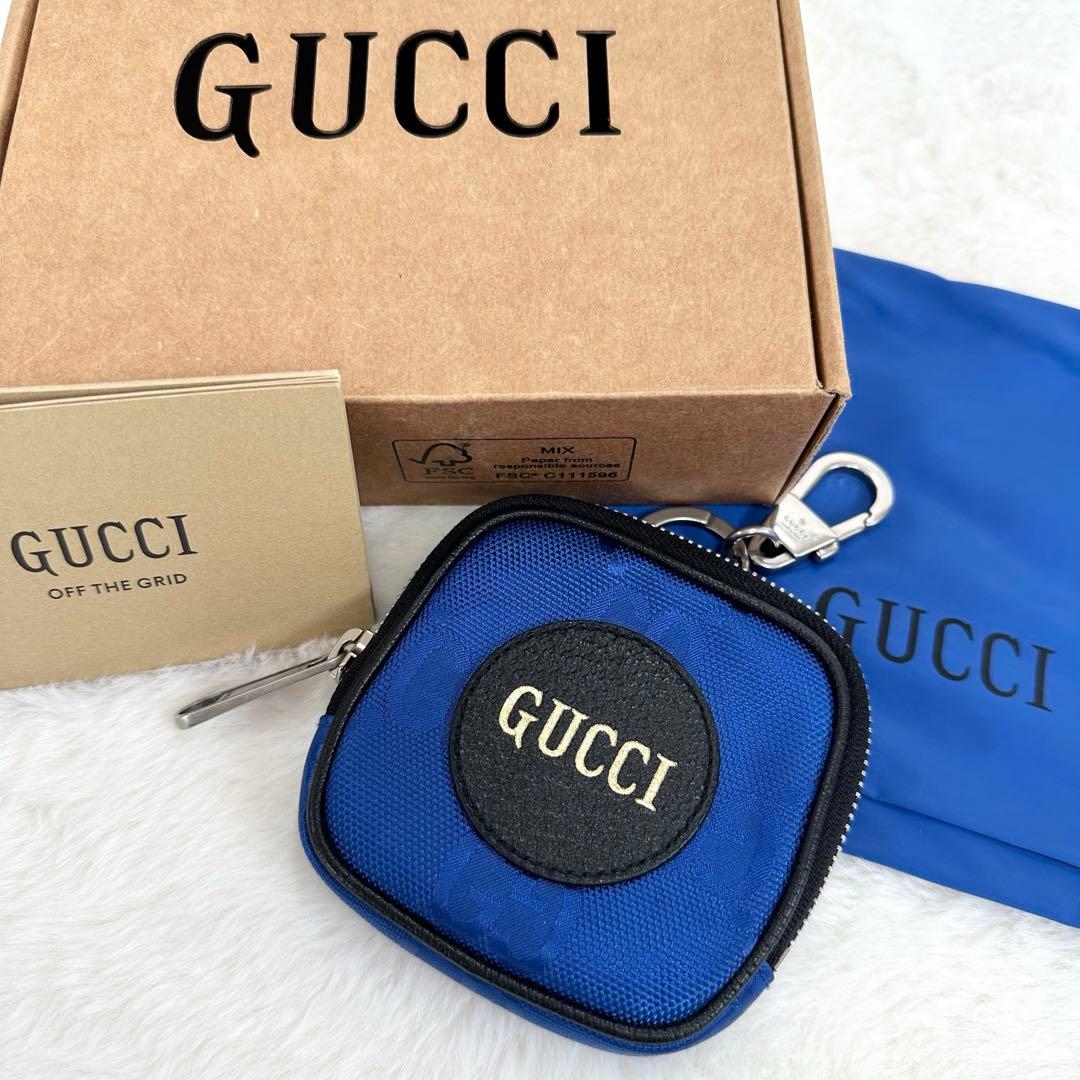 極美品✨GUCCI グッチ オフザグリッド GG ケース 財布 キャンバス