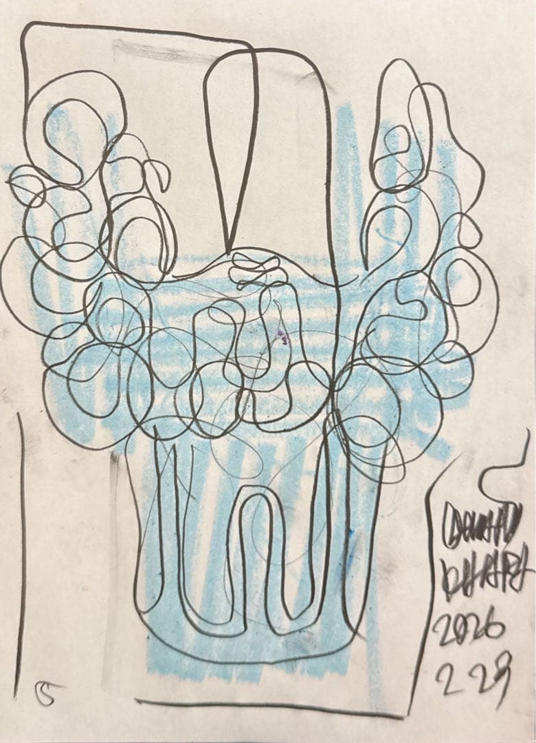 木原千春5分間ドローイング/縄文土器エスキース5 - メルカリ