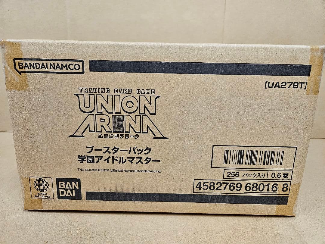 ユニオンアリーナ 学園アイドルマスター　初版　未開封カートン