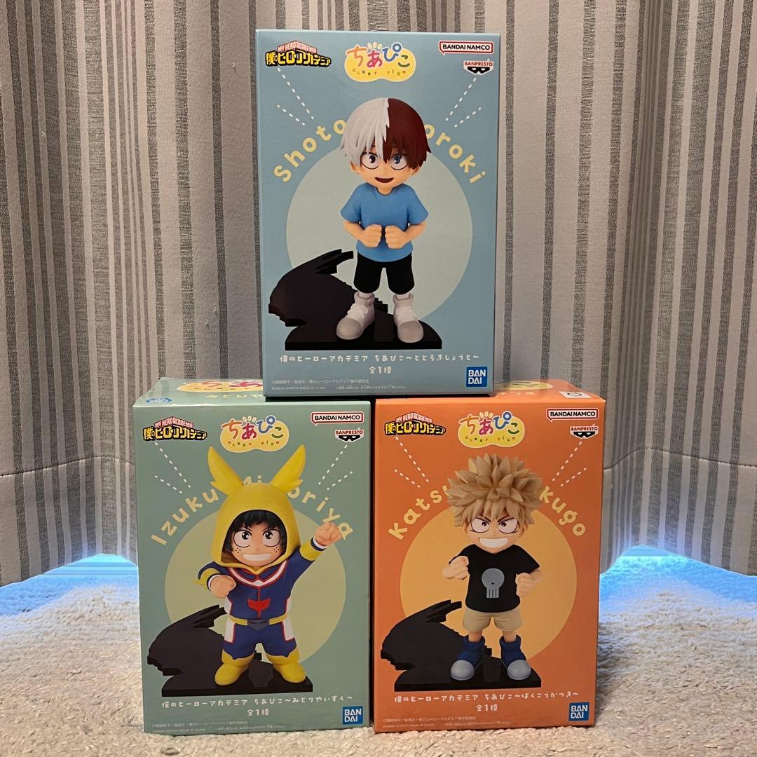 ヒロアカ　ちあぴこ　みどりやいずく　ばくごうかつき　とどろきしょうと