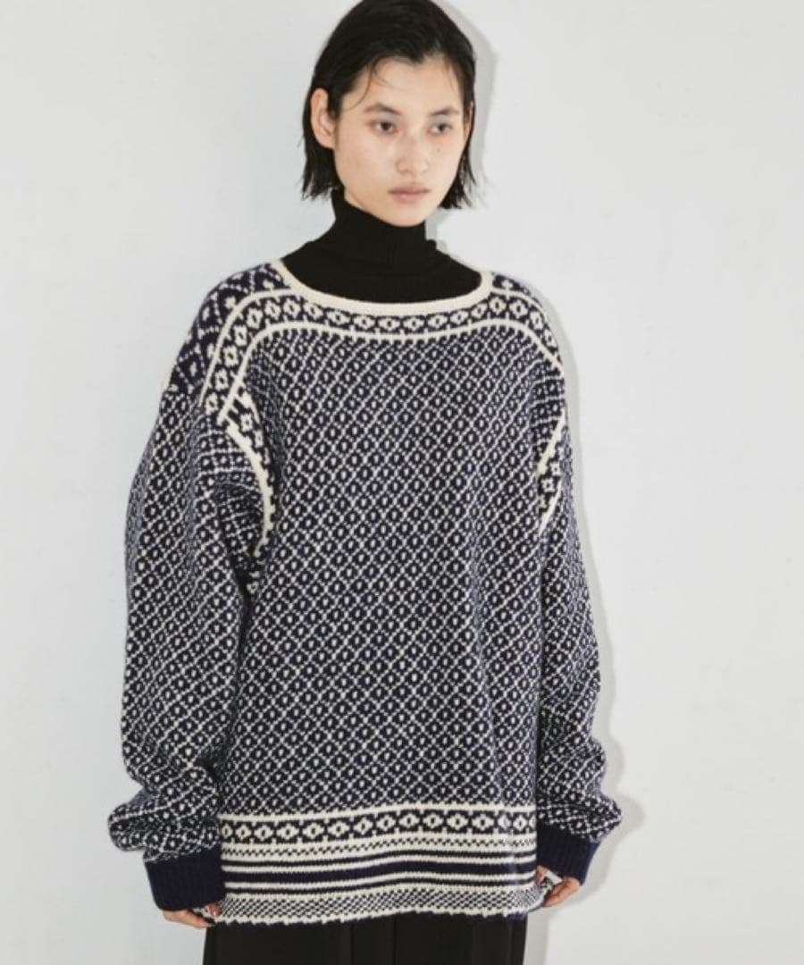 TODAYFUL ノルディックオーバーニット