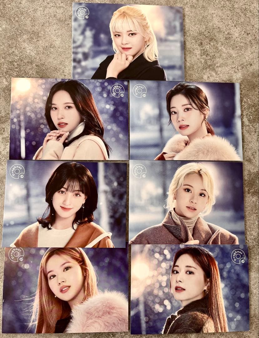 TWICE Doughnut ラントレ FC限定 ランダムトレーディングカード