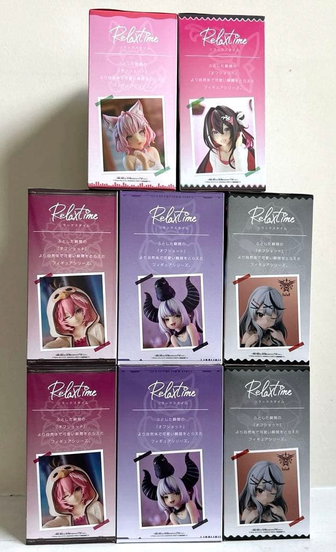 ホロライブ ホロベイビーズRelax timeひっかけフィギュア18点まとめ