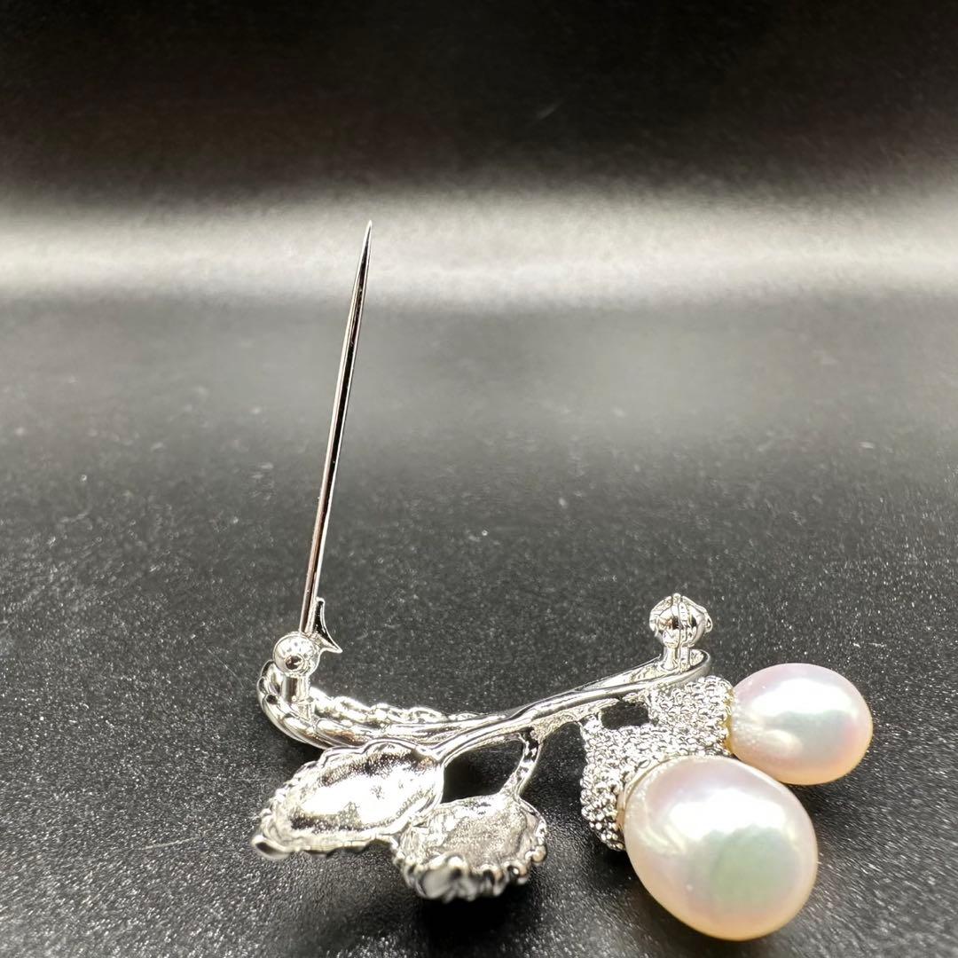 極美品✨ MIKIMOTO ミキモト パール ブローチ どんぐり 希少 1352