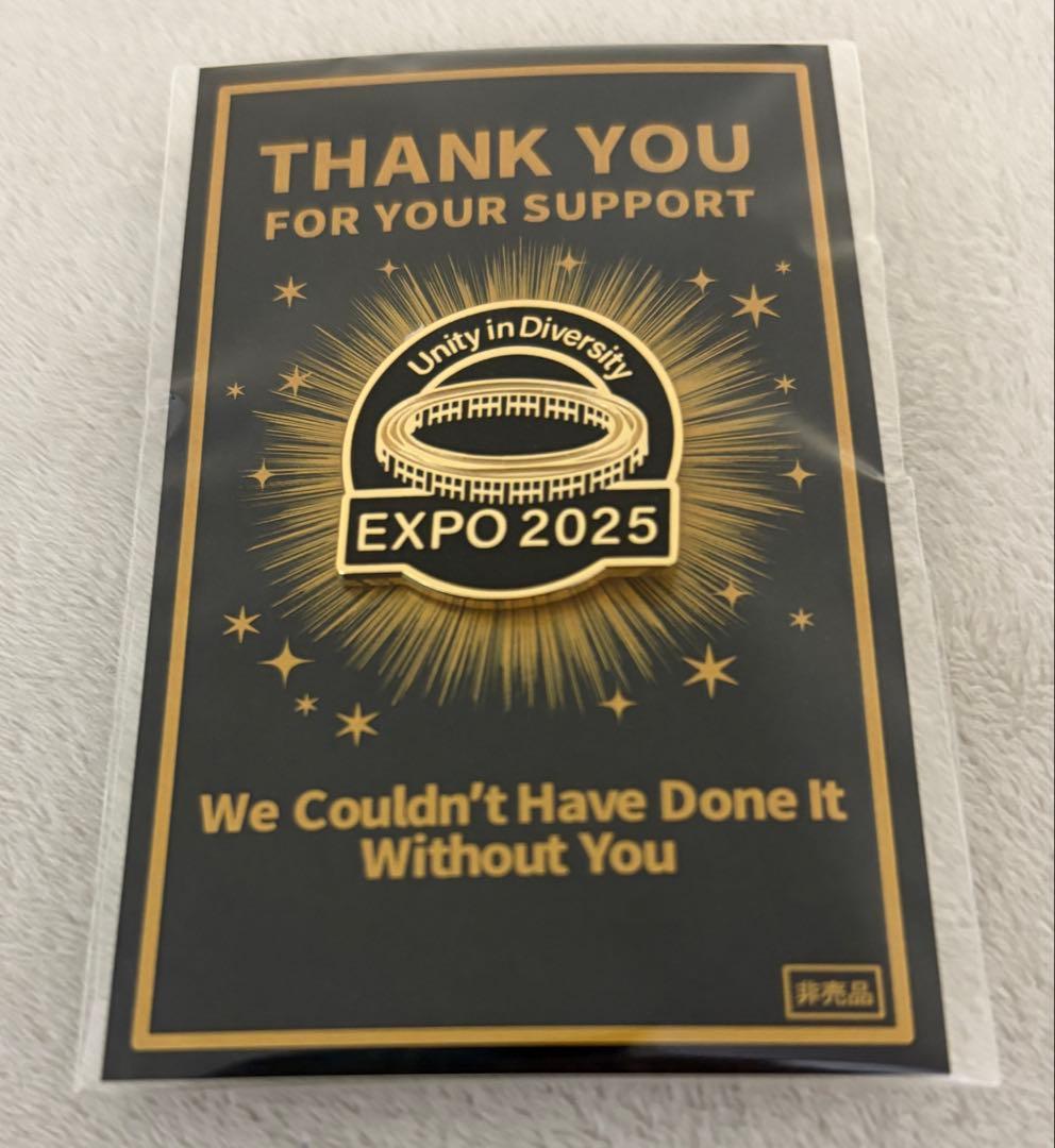 EXPO 2025 万博 大屋根リング ピンバッジ