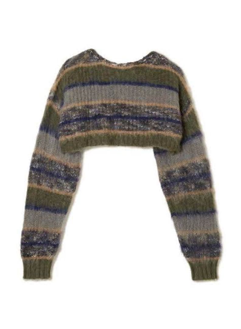 パーバーズ　perverze ニット カーキ