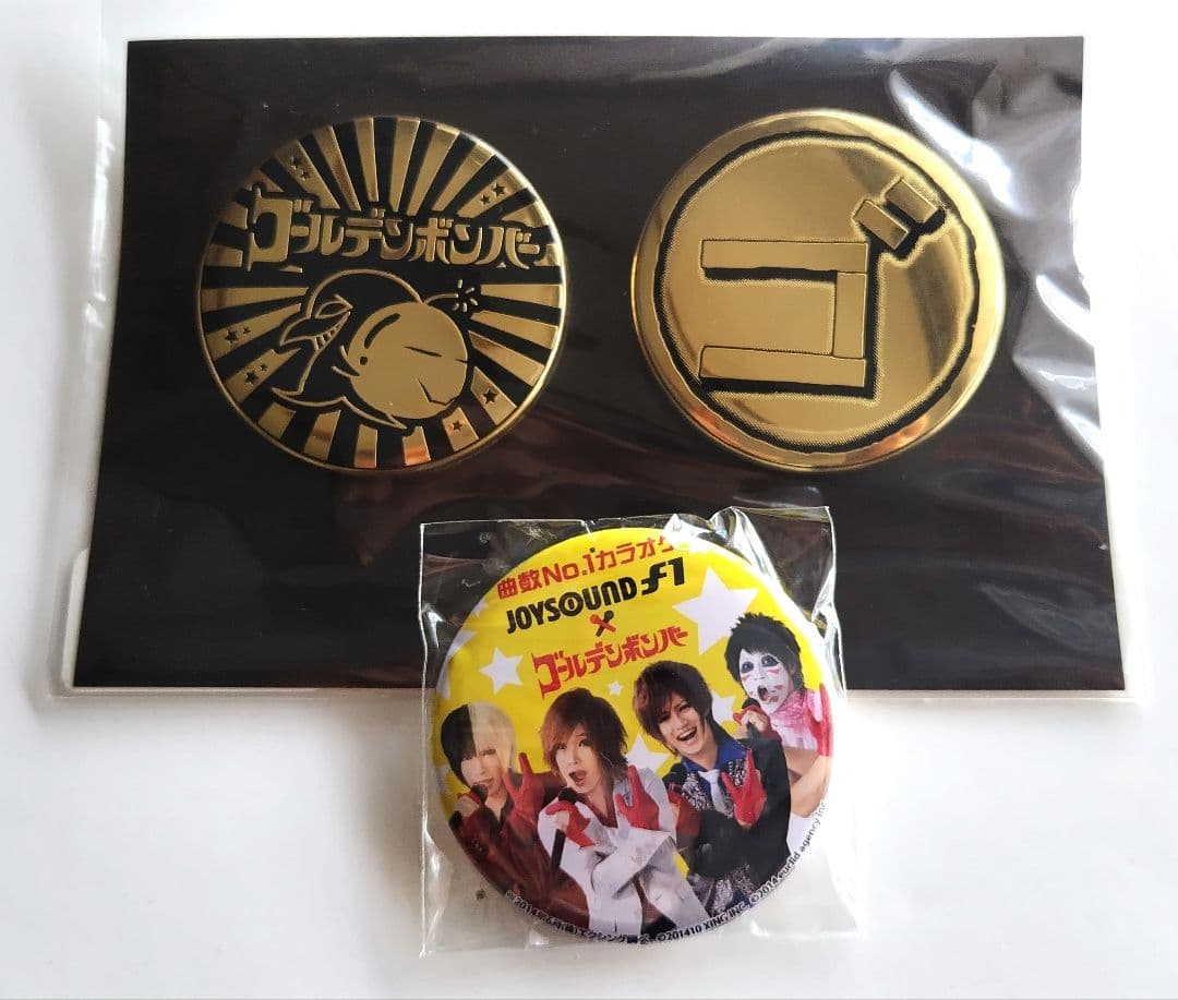 ゴールデンボンバー グッズ 鬼龍院翔 缶バッジ セット - メルカリ