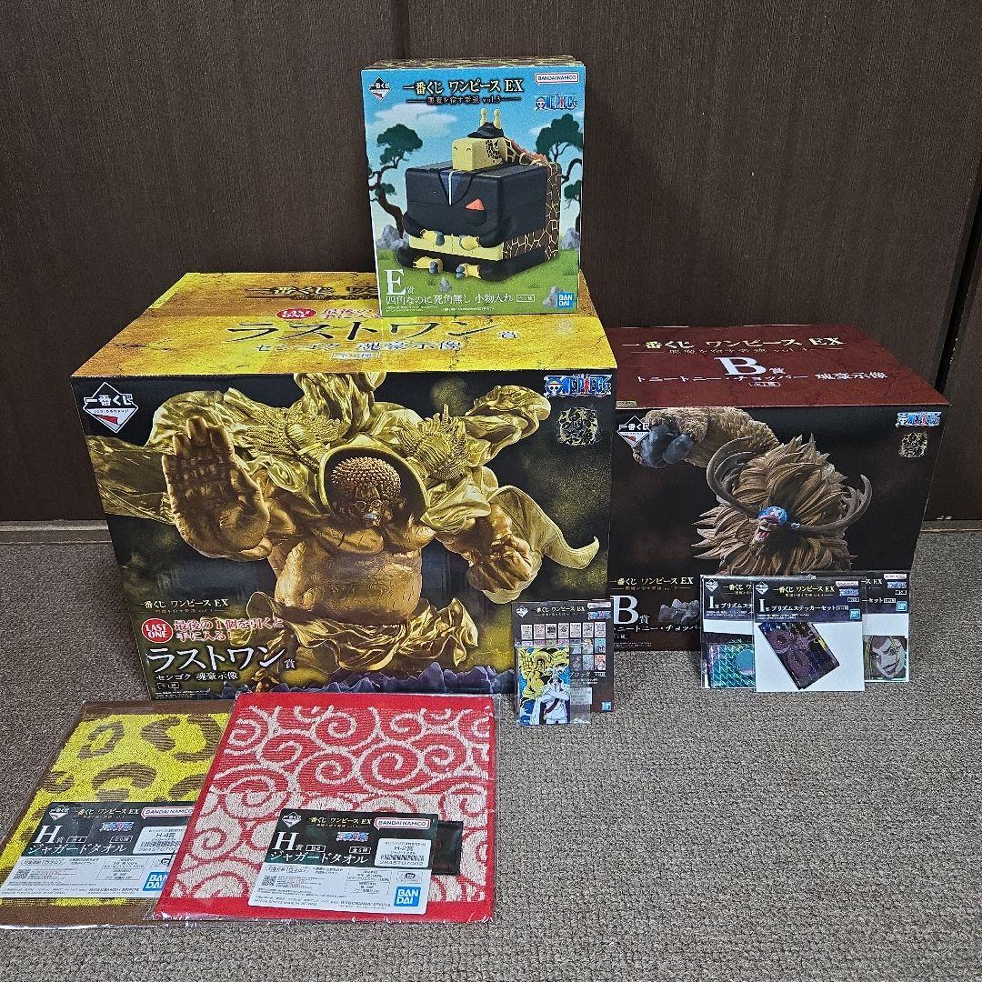 一番くじ ワンピース EX ラストワン センゴク E 賞　カク　下位賞おまけ付き