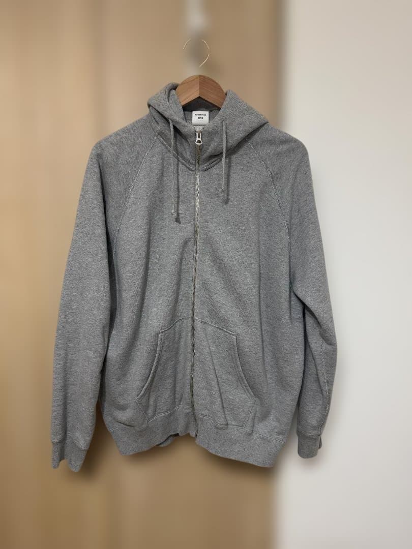 LOOPWHEELER ジップアップパーカー