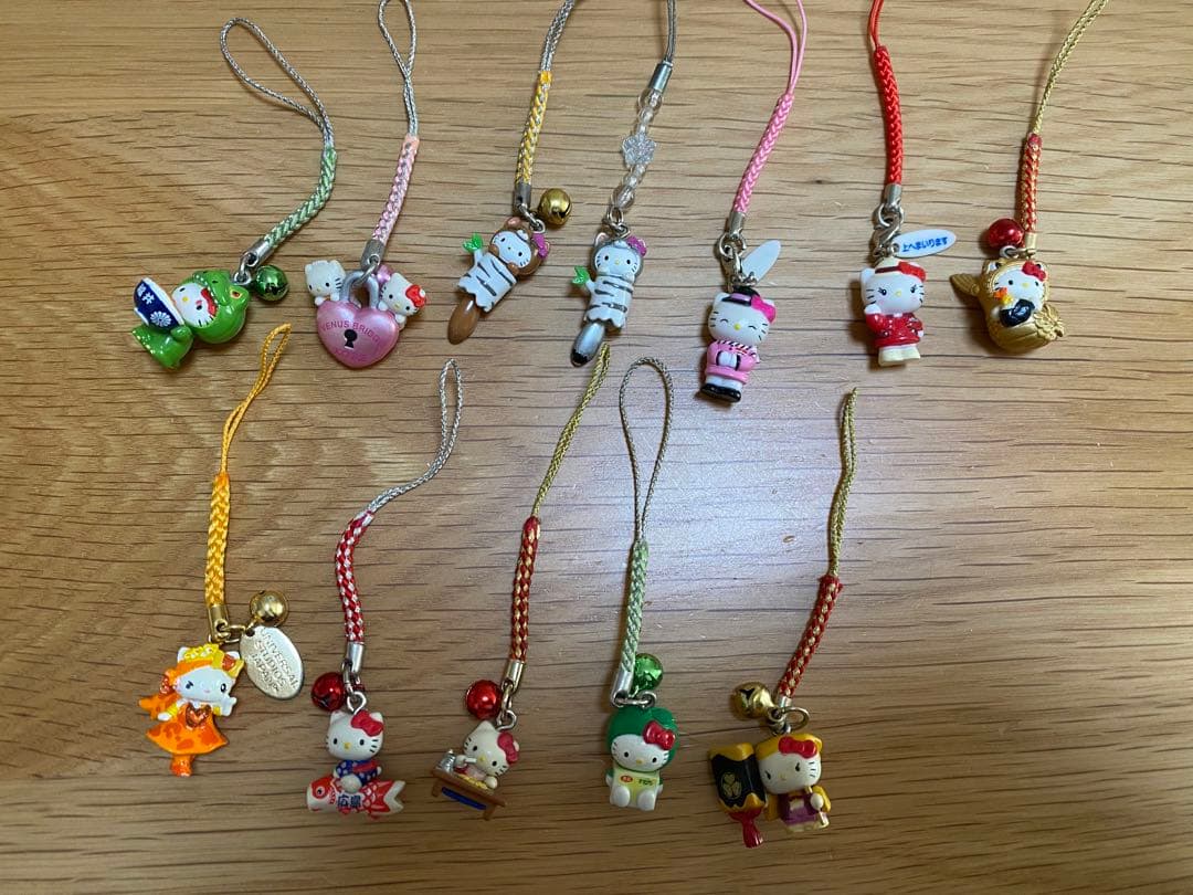 た*ぽ様 ご当地キティ 根付け キーホルダー