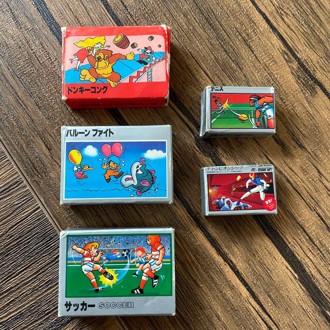 ファミコンソフト消しゴム5種 - メルカリ