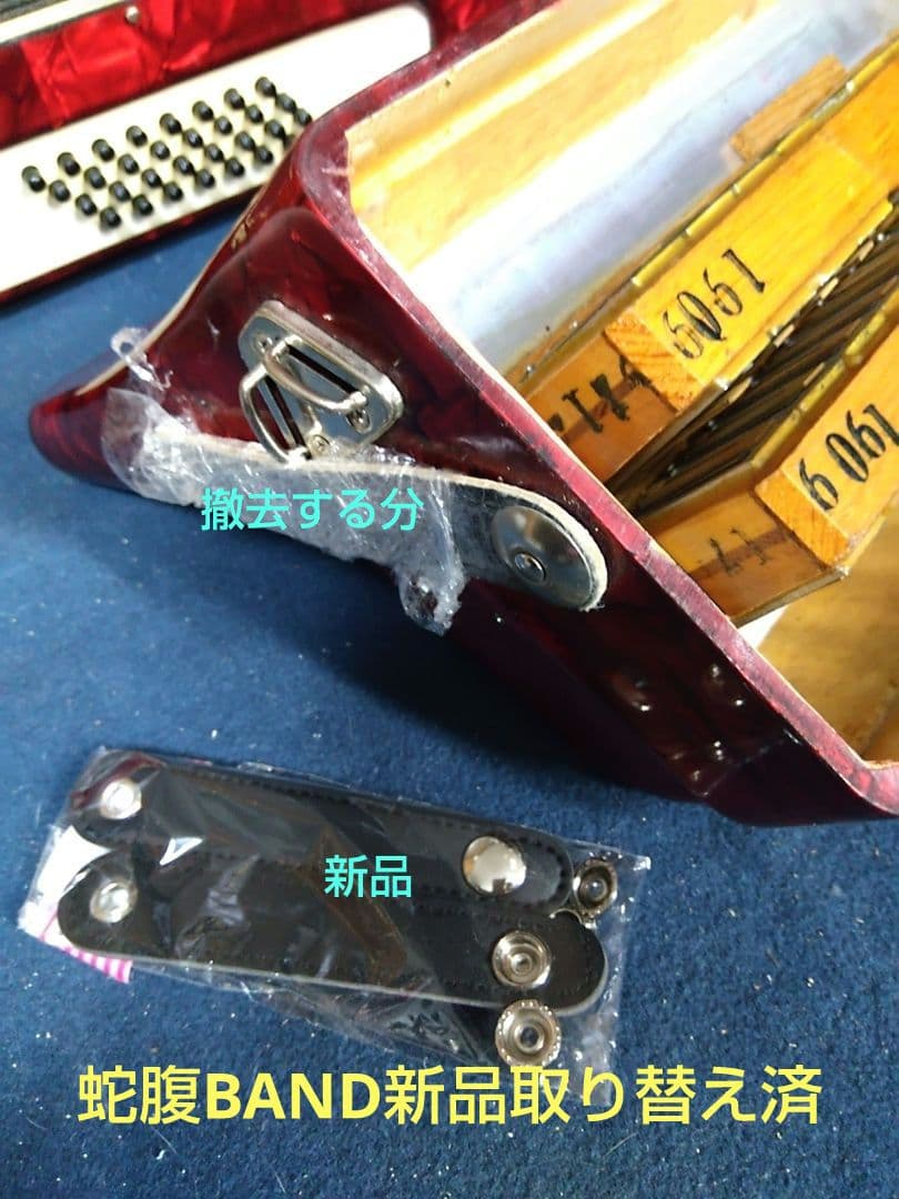 即演奏可】TOMBO T32N アコーディオン 整備簡易調律済《同機種1号機