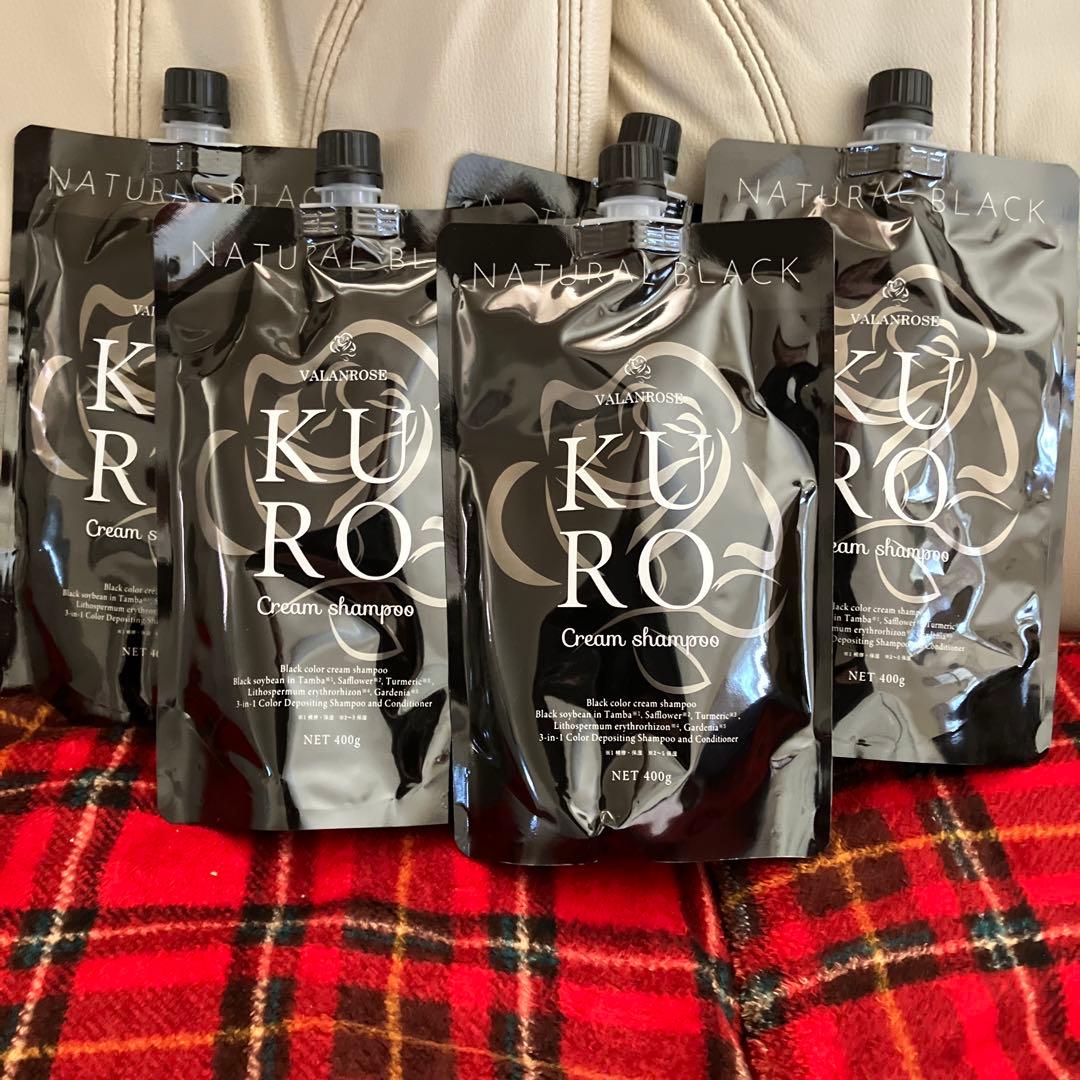 VALANROSE KUROクリームシャンプー 400g 5本バランローズ