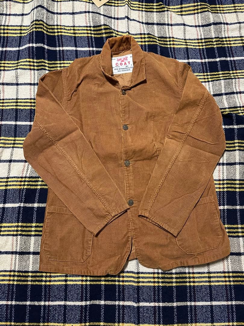 LEVI’S ブラウン コーデュロイ ジャケット・パンツ セットアップ