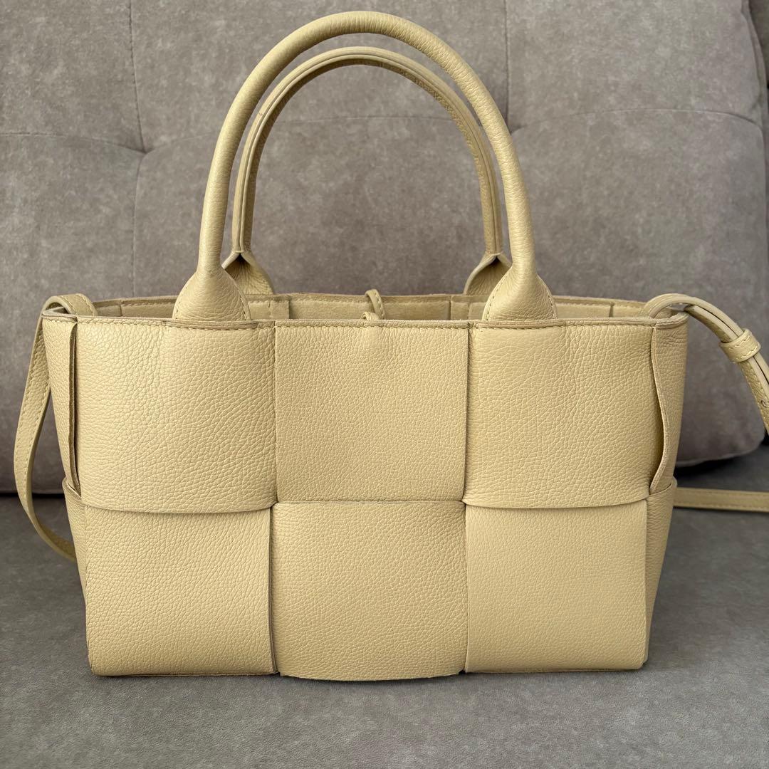 ボッテガヴェネタ ミニアルコトート ポリッジ - メルカリ