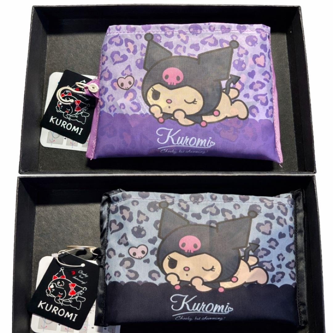 しまむら クロミ エコバッグ セット ヒョウ柄 サンリオ ショッピング